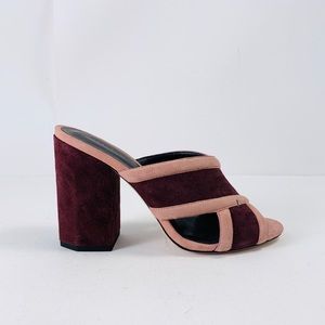 Rebecca Minkoff High Heel Suede Sandals